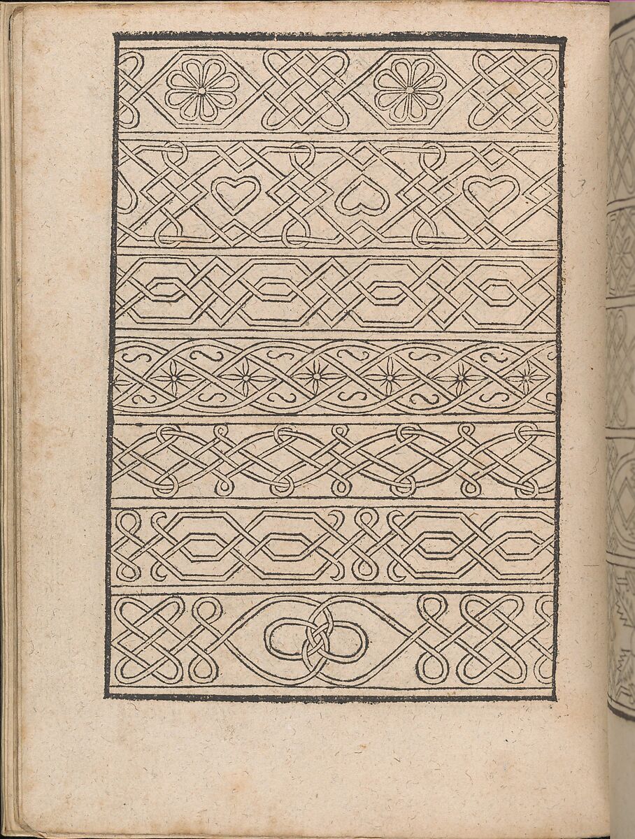New Modelbüch allen Nägerin u. Sydenstickern, Hans Hoffman (German, active Strasbourg, 1556), Woodcut