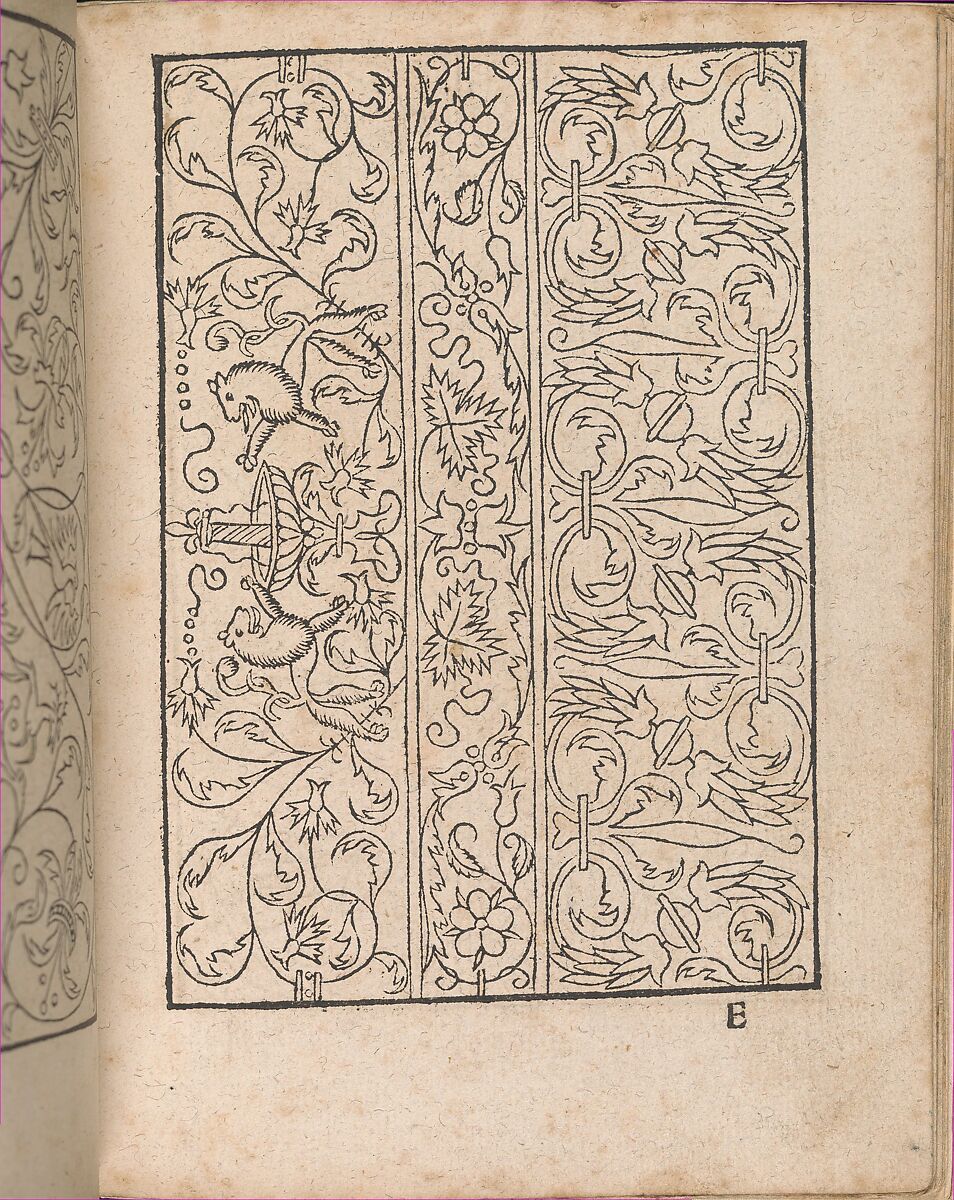 New Modelbüch allen Nägerin u. Sydenstickern, Hans Hoffman (German, active Strasbourg, 1556), Woodcut