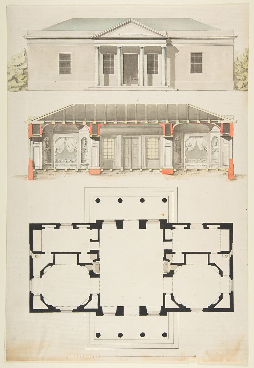 plate-4-tudor-house-ground-and-first-floor-plans-british-history-online-floor-plans