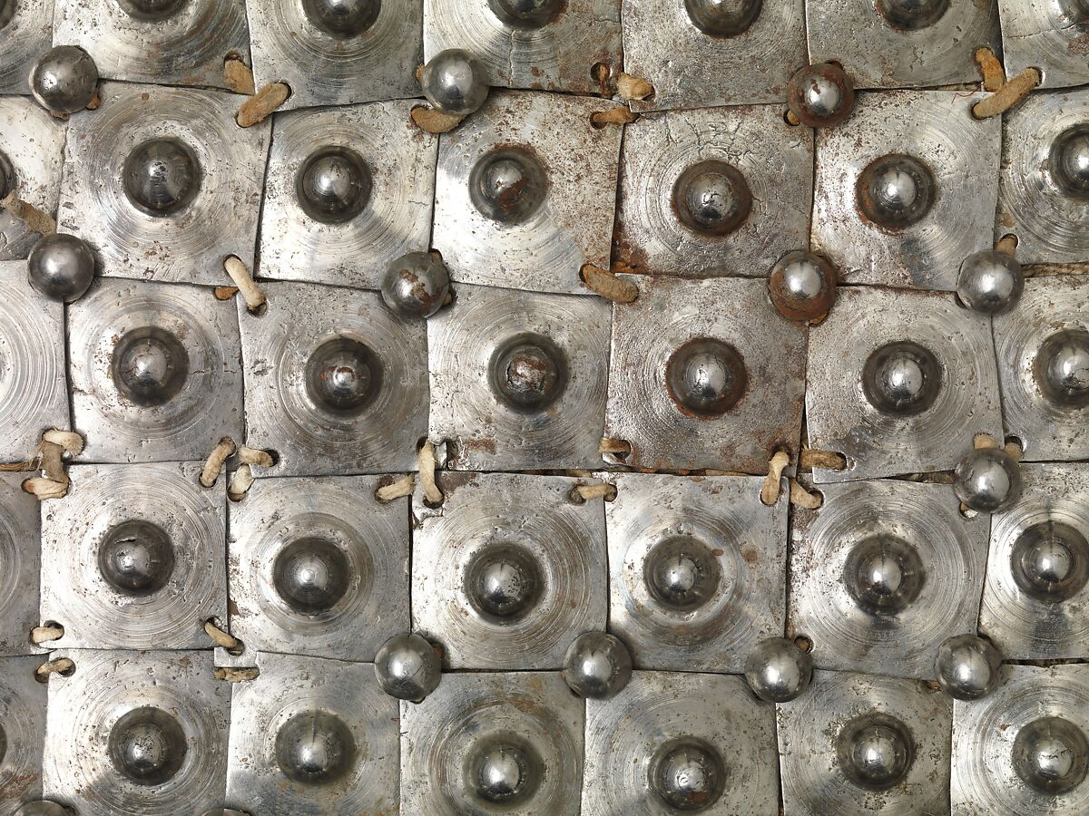 Crinet and Shoulder Defense for a Horse, Textile (wool, cotton), iron, leather, hair (yak), horn or wood, Western Tibetan