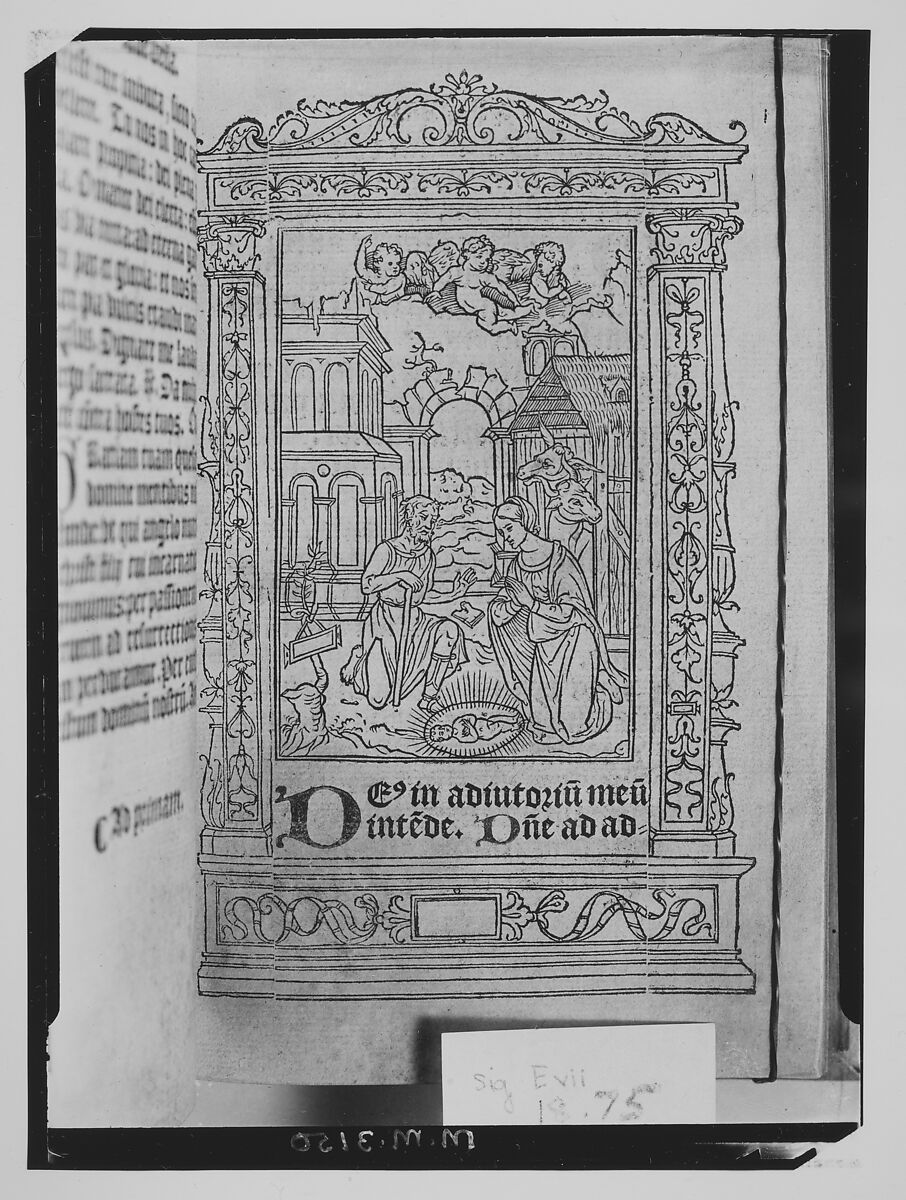 Hore in laudem beatissime virginis Marie, Designed by Geofrey Tory (French, Bourges 1480–1533 Paris)