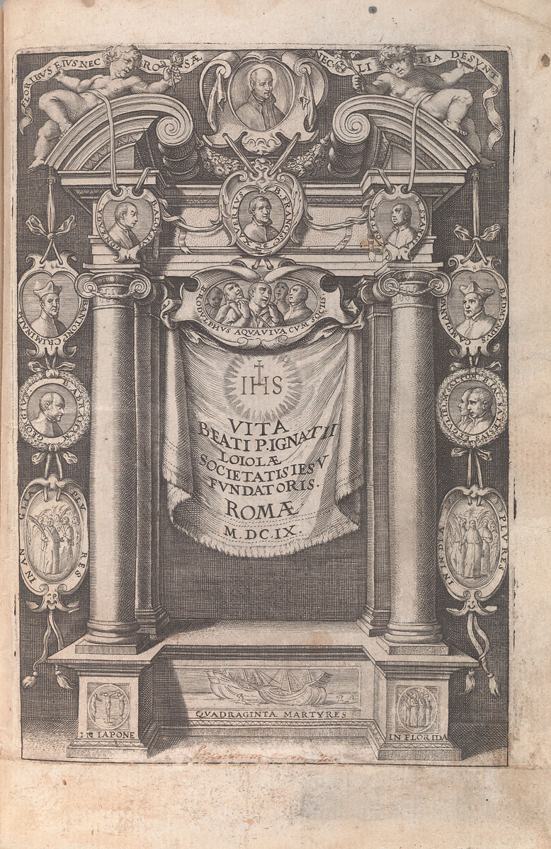 Vita Beati P. Ignatii Loiolae, Written by Saint Ignatius of Loyola (Spanish, Azpeitia 1491–1556 Rome) 