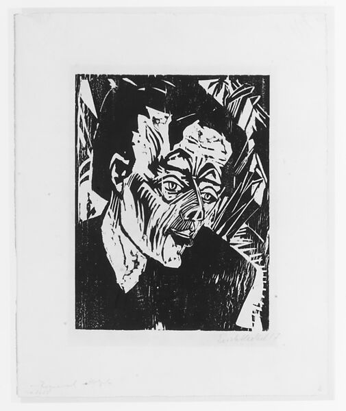Roquairol, Erich Heckel (German, Döbeln 1883–1970 Radolfzell), Woodcut