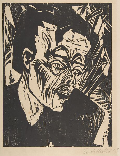 Roquairol, Erich Heckel (German, Döbeln 1883–1970 Radolfzell), Woodcut 