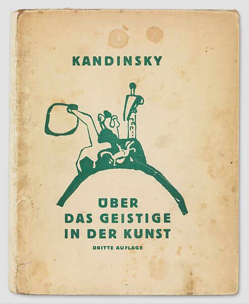 Über das Geistige in der Kunst, Made and written by Vasily Kandinsky (French (born Russia), Moscow 1866–1944 Neuilly-sur-Seine), Woodcut, photogravure 