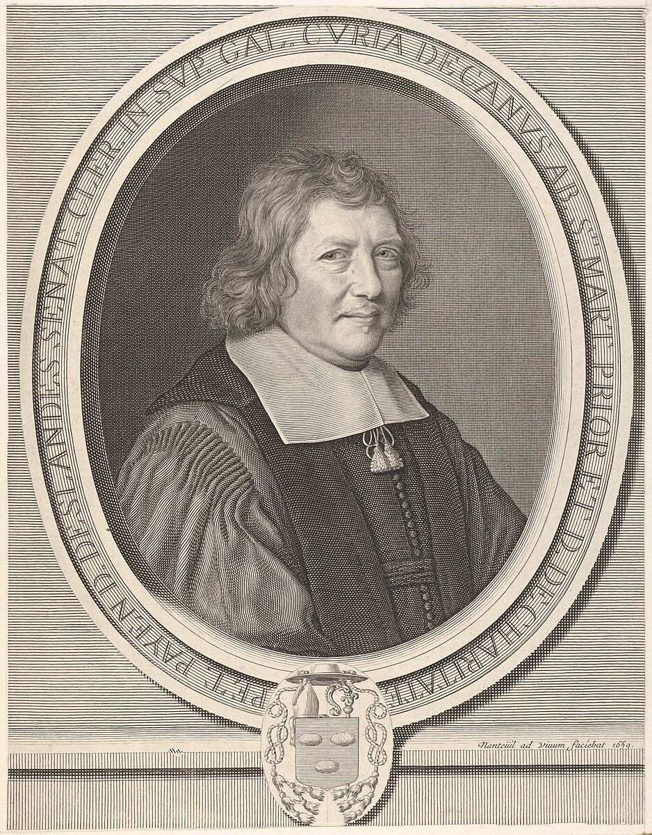 Pierre Payen-Deslandes, Robert Nanteuil (French, Reims 1623–1678 Paris), Engraving; first state of two (Petitjean & Wickert) 