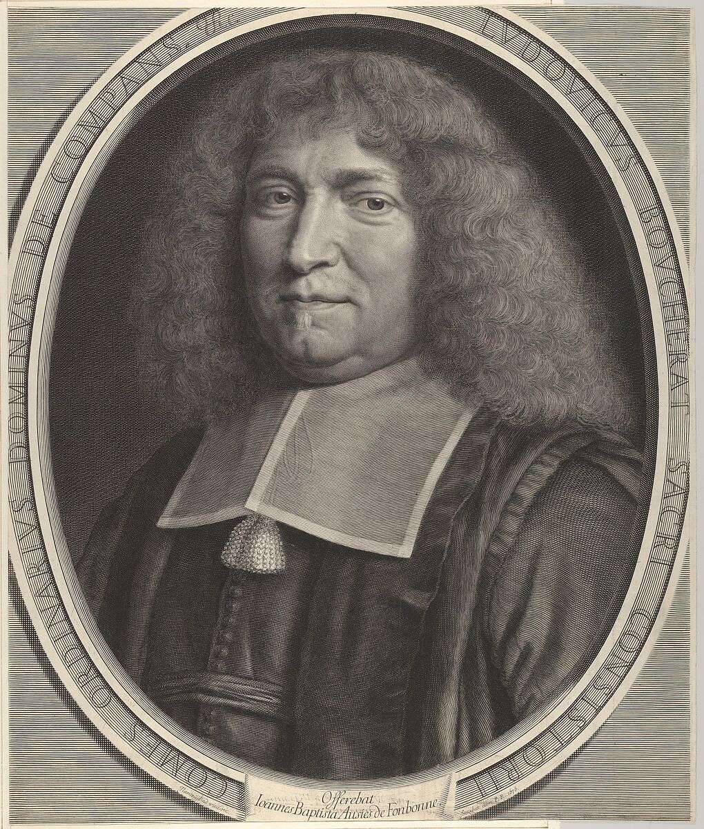 Le chancelier Louis Boucherat, Robert Nanteuil (French, Reims 1623–1678 Paris), Engraving 