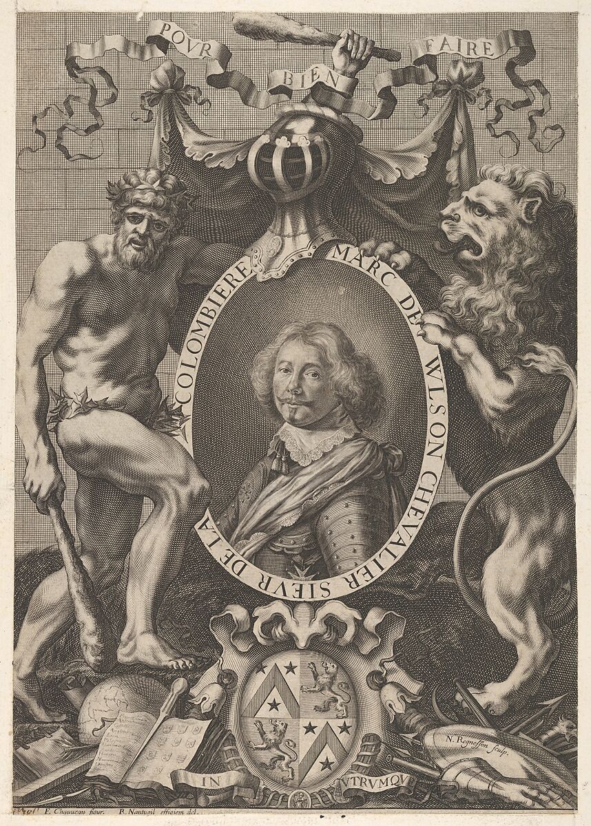Marc de Wilson, Nicolas Regnesson (French, 1625–1670), Engraving 