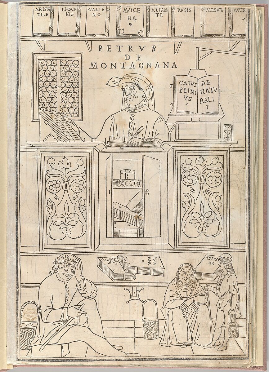 Fasciculo di medicina, Possibly Johannes de Ketham (German, active 15th century), Woodcut