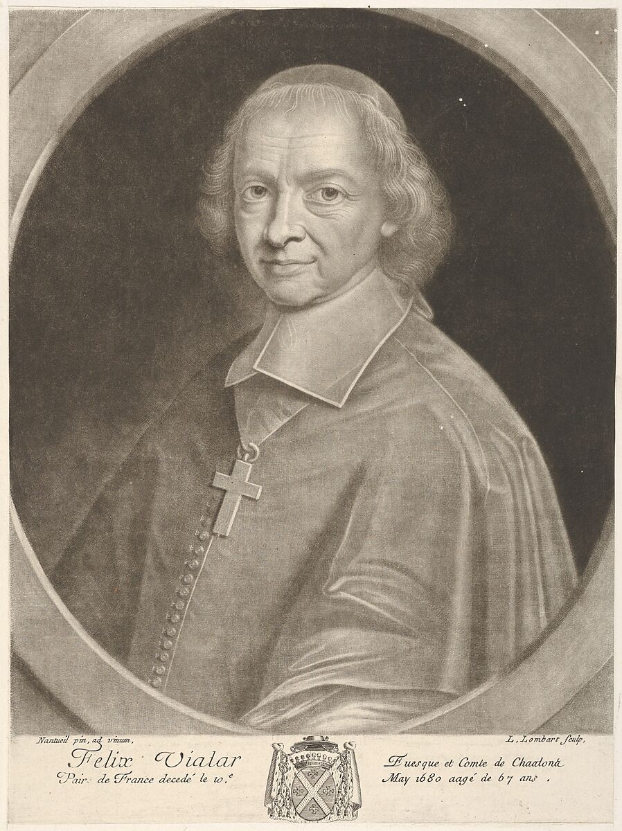 Felix Vialar, Pierre Lombart (French, 1612/13–1682 Paris (active Britain)), Mezzotint 