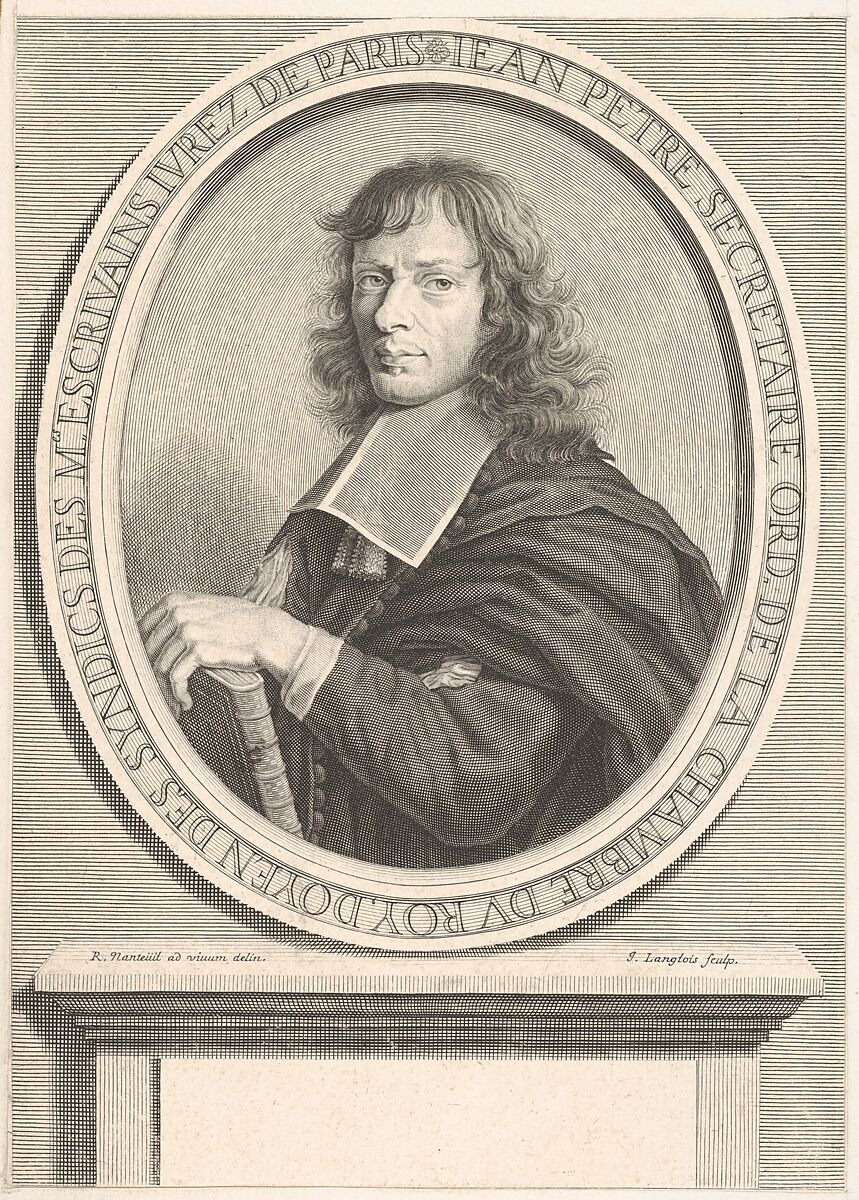 Jean Petre, Jean Langlois (French, 1649–ca. 1719), Engraving 