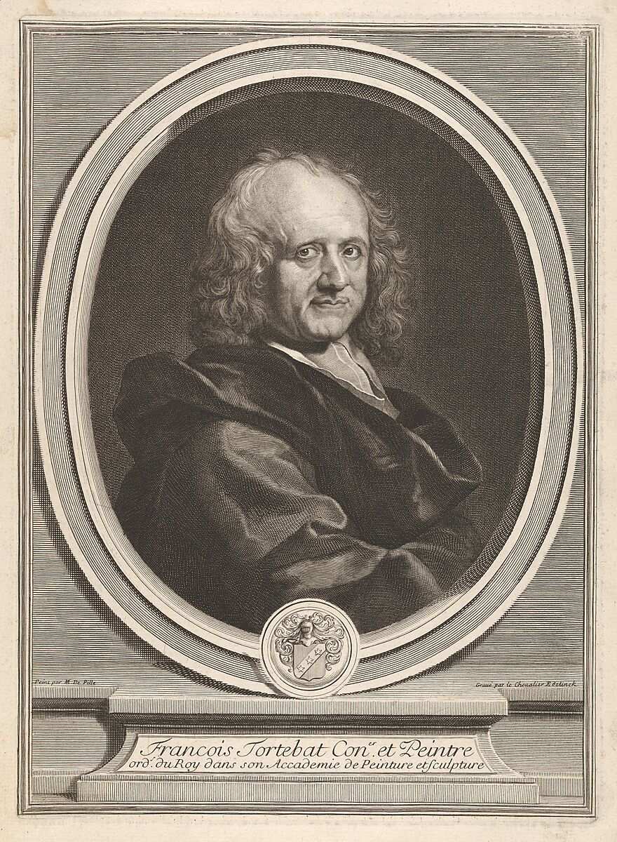 François Tortebat, Gérard Edelinck (Dutch, Antwerp 1640–1707 Paris), Engraving 