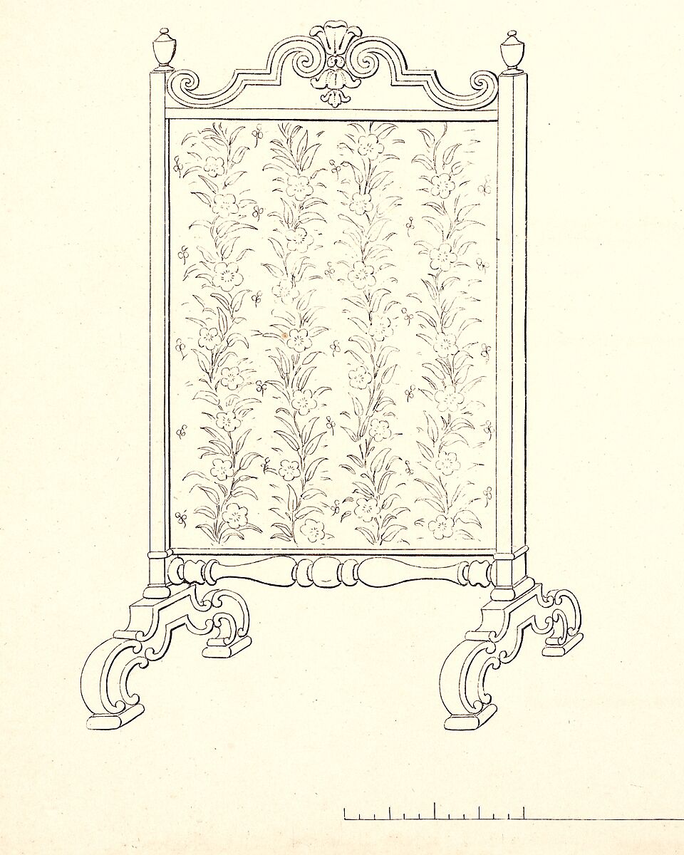 The Modern Style of Cabinet Work Exemplified, Designed and published by Thomas King (British, active 1820–50), Illustrations: etching and engraving 
