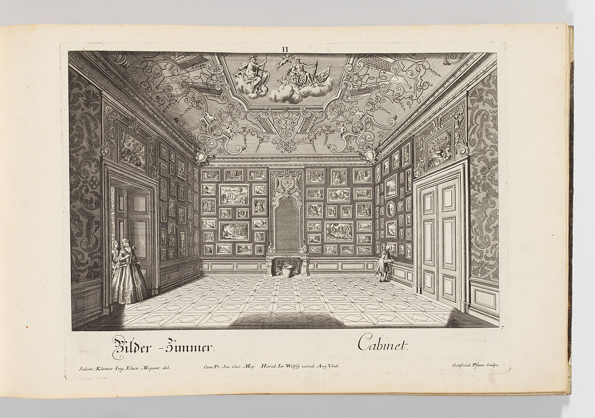 Residences Memorables de l'Incomporable Heros de Nôtre Siècle, ou Edifices et Jardins de Son Altesse Serenissime Monsigneur Le Prince Eugene François de Savoye et de Piedmont, Salomon Kleiner (German, Augsburg 1700/1703–1761 Vienna), Engraving