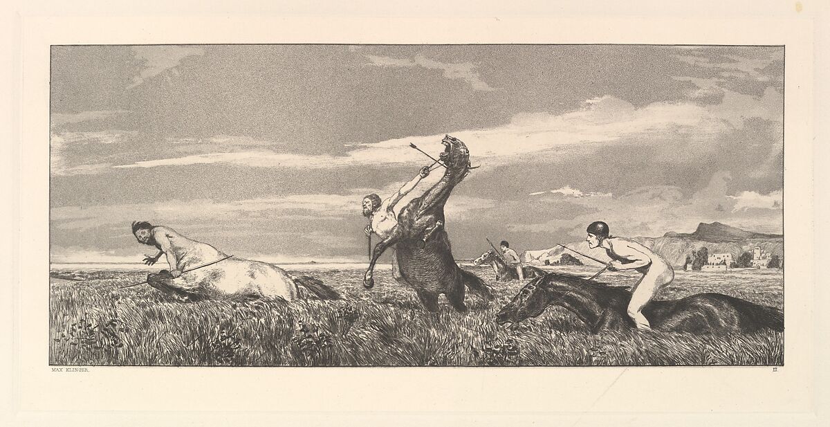 Intermezzi, Opus IV, Max Klinger (German, Leipzig 1857–1920 Großjena), Etching and aquatint