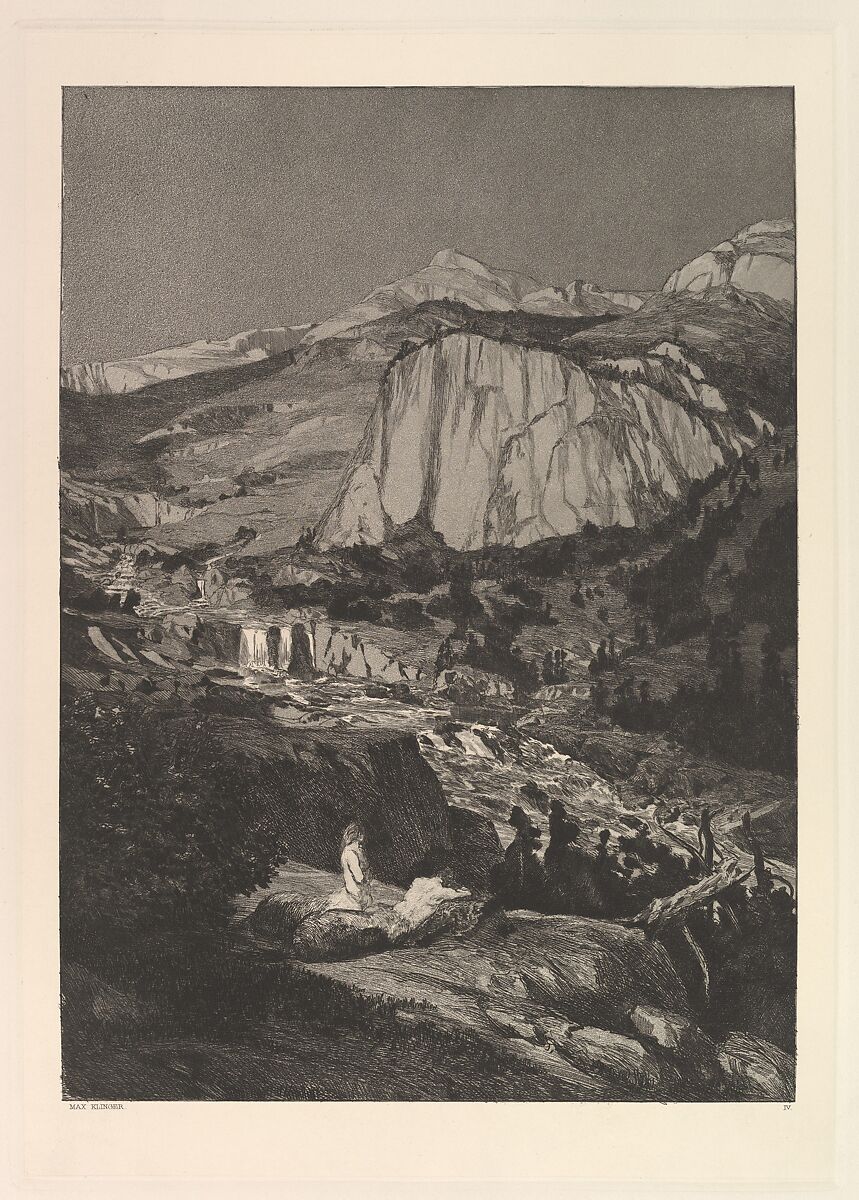 Intermezzi, Opus IV, Max Klinger (German, Leipzig 1857–1920 Großjena), Etching and aquatint