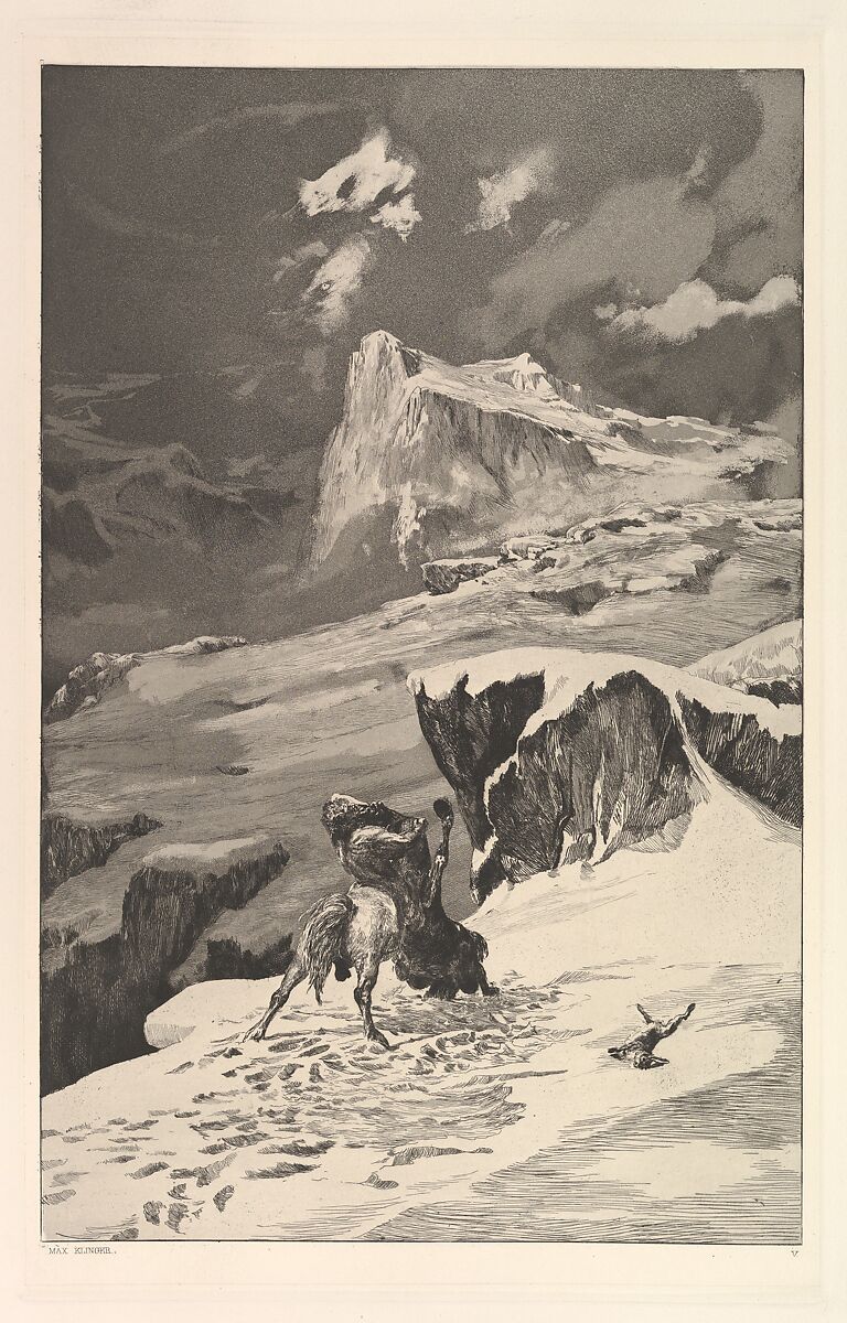 Intermezzi, Opus IV, Max Klinger (German, Leipzig 1857–1920 Großjena), Etching and aquatint