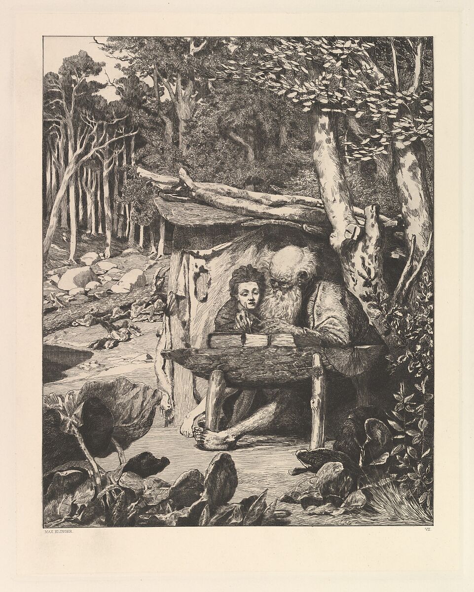 Intermezzi, Opus IV, Max Klinger (German, Leipzig 1857–1920 Großjena), Etching and aquatint