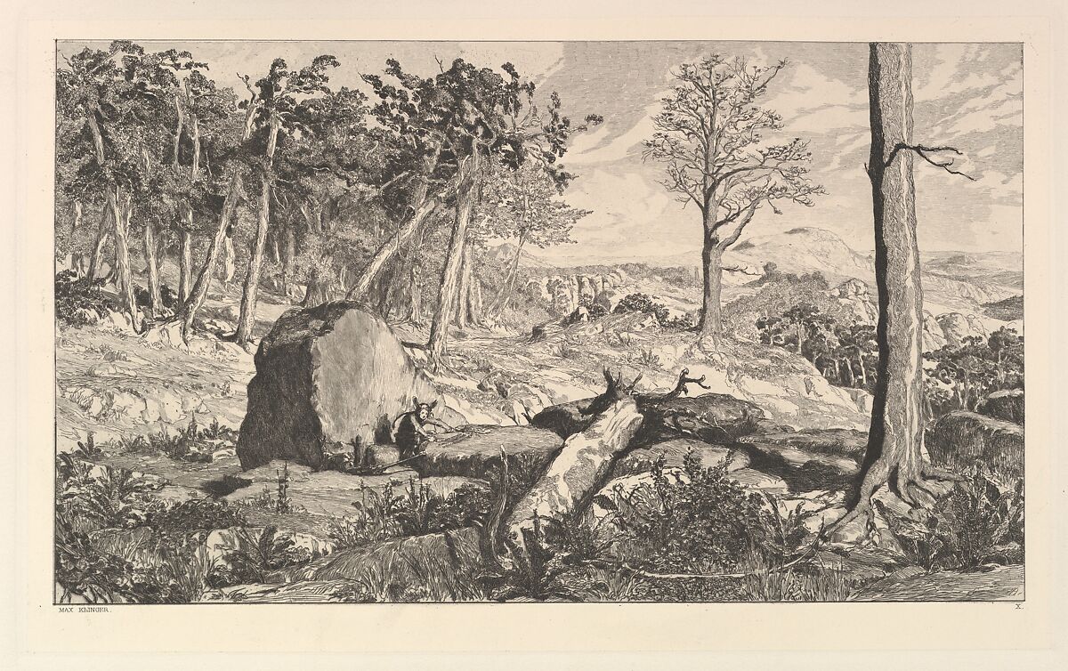 Intermezzi, Opus IV, Max Klinger (German, Leipzig 1857–1920 Großjena), Etching and aquatint