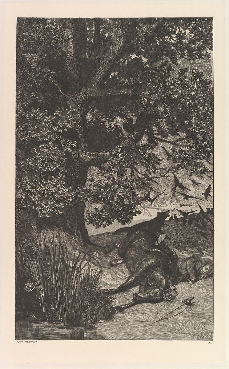 Intermezzi, Opus IV, Max Klinger (German, Leipzig 1857–1920 Großjena), Etching and aquatint