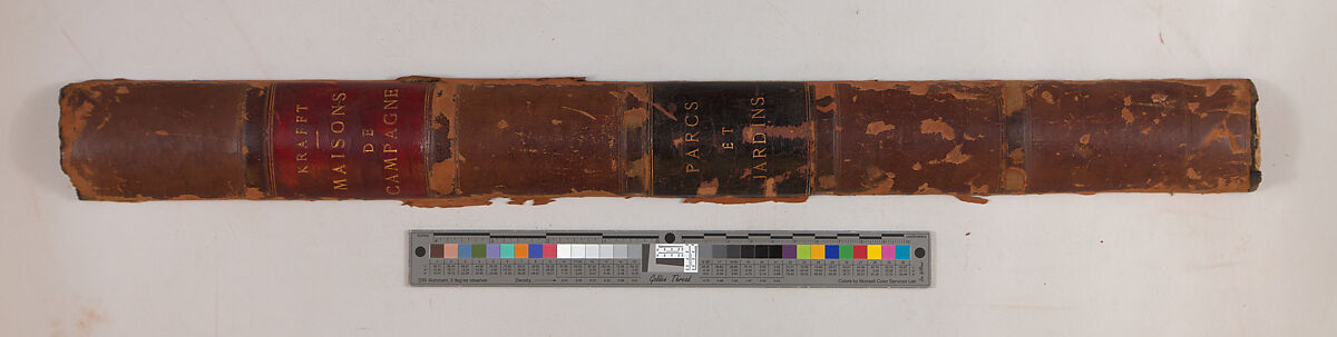 Maisons De Campagne Plans Et Décorations De Parcs Et Jardins Français, Anglais et Allemands, Jean-Charles Krafft (French, active 19th century), Illustrations: engraving