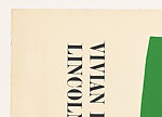 Vivian Beaumont Theatre, Lincoln Center, Ellsworth Kelly (American, Newburgh, New York 1923–2015 Spencertown, New York), Offset color lithograph