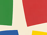 Vivian Beaumont Theatre, Lincoln Center, Ellsworth Kelly (American, Newburgh, New York 1923–2015 Spencertown, New York), Offset color lithograph