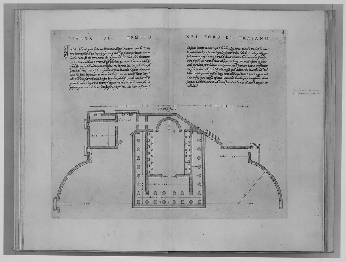 Libro d'Antonio Labacco appartenente a l'architettura nel qual si figurarano alcune notabili antiquita di Roma ..., Antonio da Labacco (Italian, near Vigevano ca. 1495–after 1567), Book of engraved plates, some typeset text with historiated woodcut initials. 