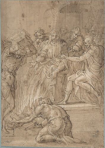 The Cumaean Sibyl before Tarquin the Proud