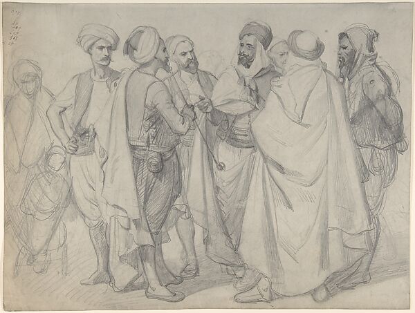 Study for 'Types de races algériennes'