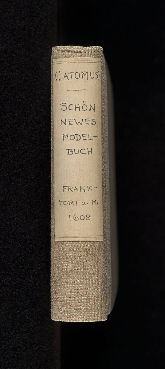 Schön newes Modelbuch, Sigismundus Latomus (German, active 1599–ca. 1627)  , Frankfurt am Main, Woodcut