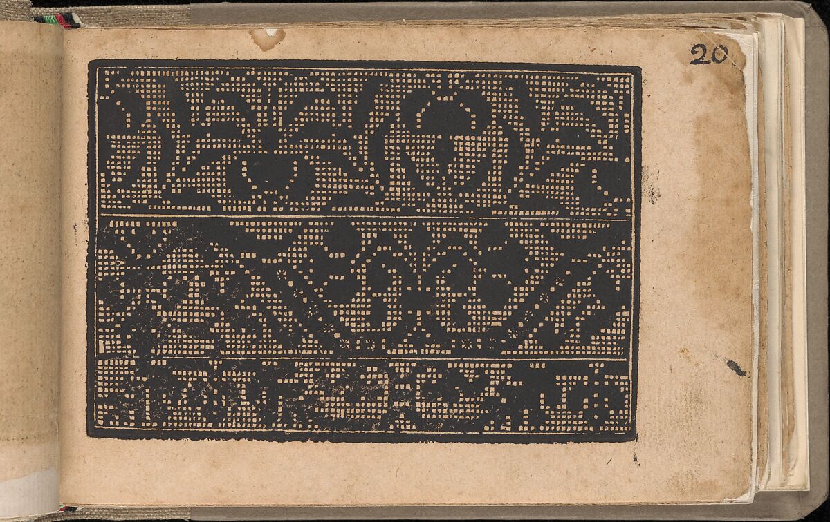 Schön newes Modelbuch, Sigismundus Latomus (German, active 1599–ca. 1627)  , Frankfurt am Main, Woodcut