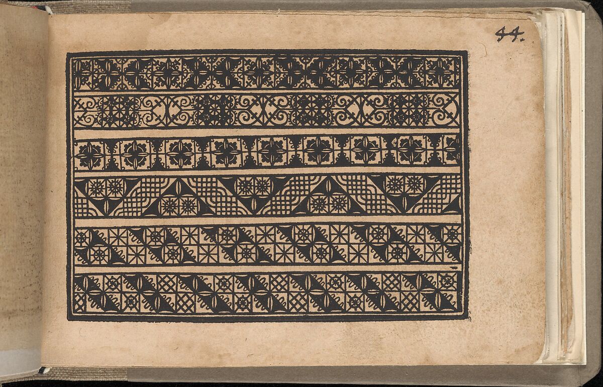 Schön newes Modelbuch, Sigismundus Latomus (German, active 1599–ca. 1627)  , Frankfurt am Main, Woodcut