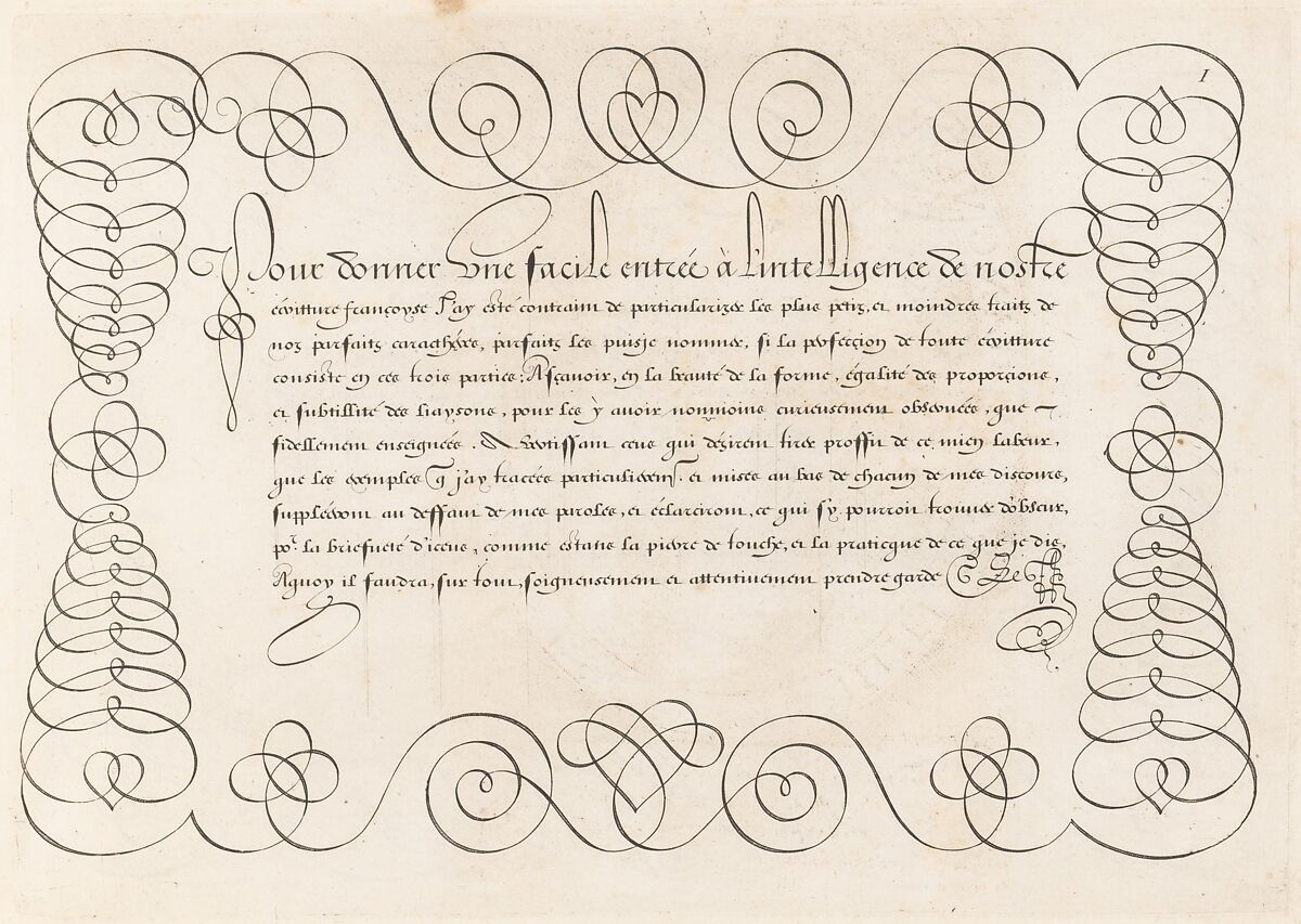 La Technographie. La Rizographie. La Caligraphie, Written by Guillaume Le Gangneur (French, active 16th century), plates: engraving, woodcut 