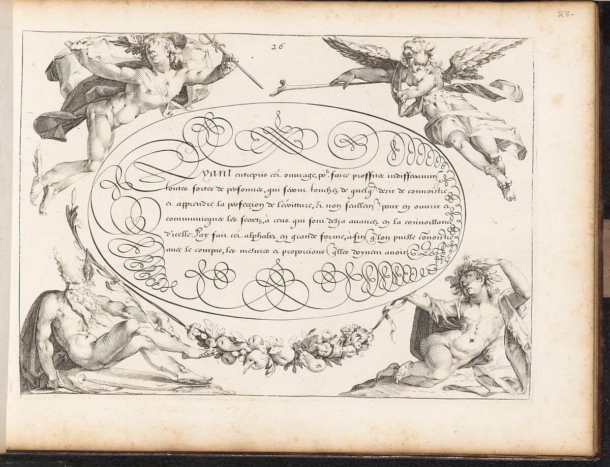 La Technographie. La Rizographie. La Caligraphie, Written by Guillaume Le Gangneur (French, active 16th century), plates: engraving, woodcut