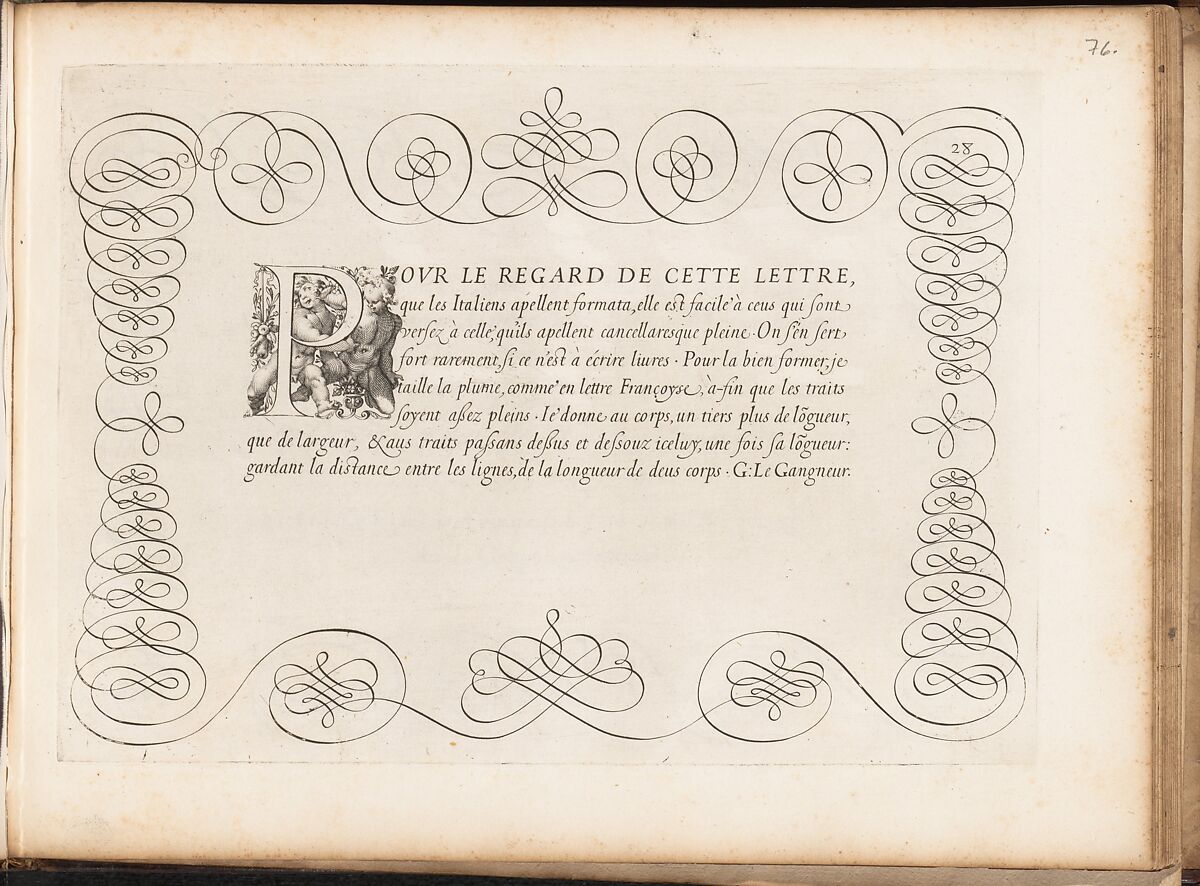 La Technographie. La Rizographie. La Caligraphie, Written by Guillaume Le Gangneur (French, active 16th century), plates: engraving, woodcut