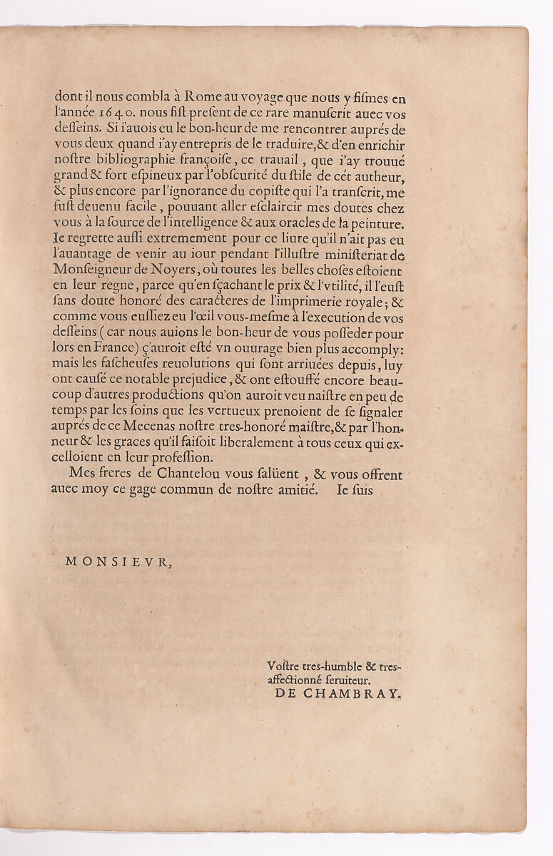 Traitté de la Peinture, Written by Leonardo da Vinci (Italian, Vinci 1452–1519 Amboise), Printed book