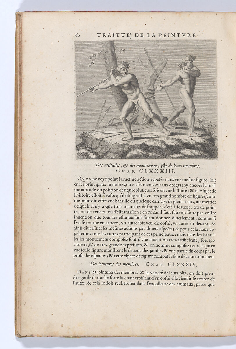 Traitté de la Peinture, Written by Leonardo da Vinci (Italian, Vinci 1452–1519 Amboise), Printed book