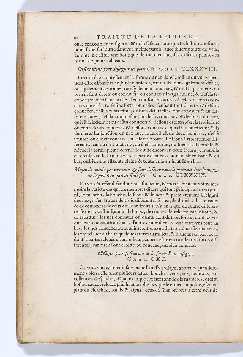 Traitté de la Peinture, Written by Leonardo da Vinci (Italian, Vinci 1452–1519 Amboise), Printed book