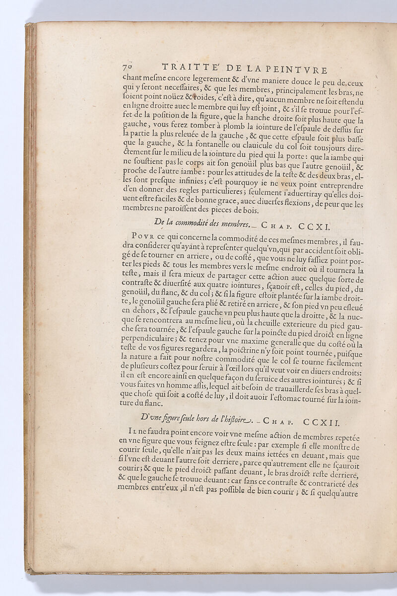 Traitté de la Peinture, Written by Leonardo da Vinci (Italian, Vinci 1452–1519 Amboise), Printed book