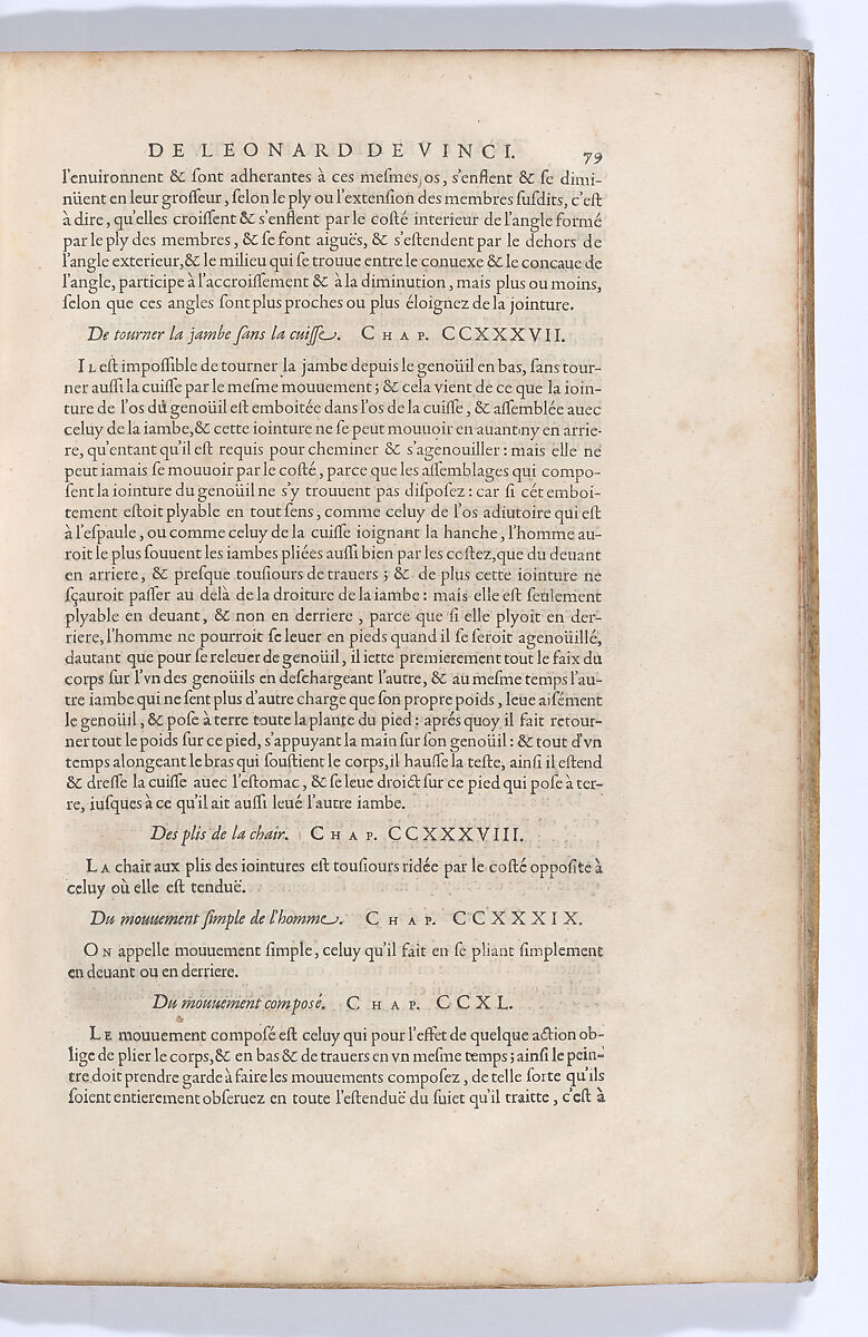 Traitté de la Peinture, Written by Leonardo da Vinci (Italian, Vinci 1452–1519 Amboise), Printed book