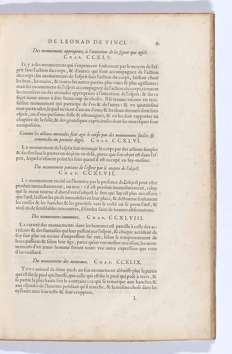 Traitté de la Peinture, Written by Leonardo da Vinci (Italian, Vinci 1452–1519 Amboise), Printed book