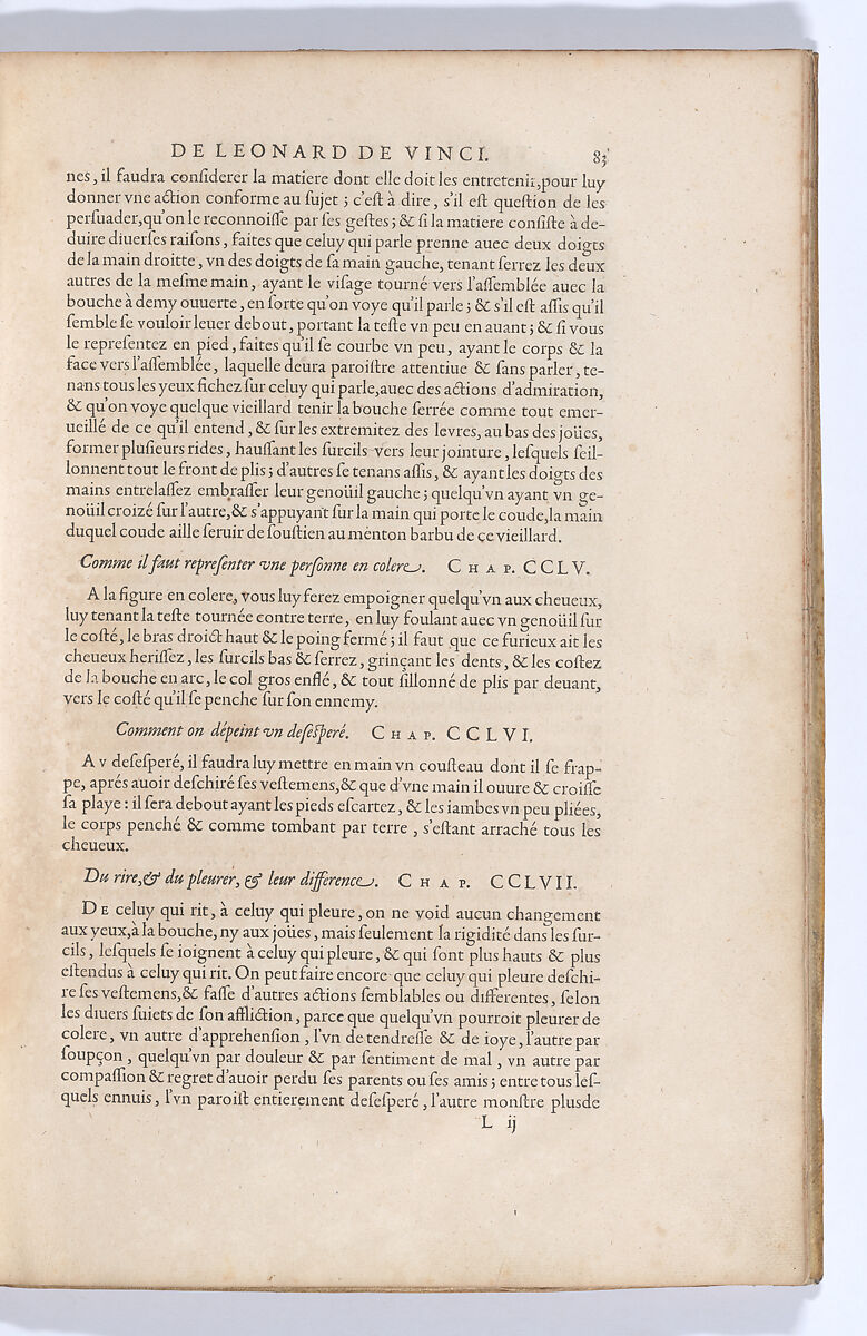 Traitté de la Peinture, Written by Leonardo da Vinci (Italian, Vinci 1452–1519 Amboise), Printed book