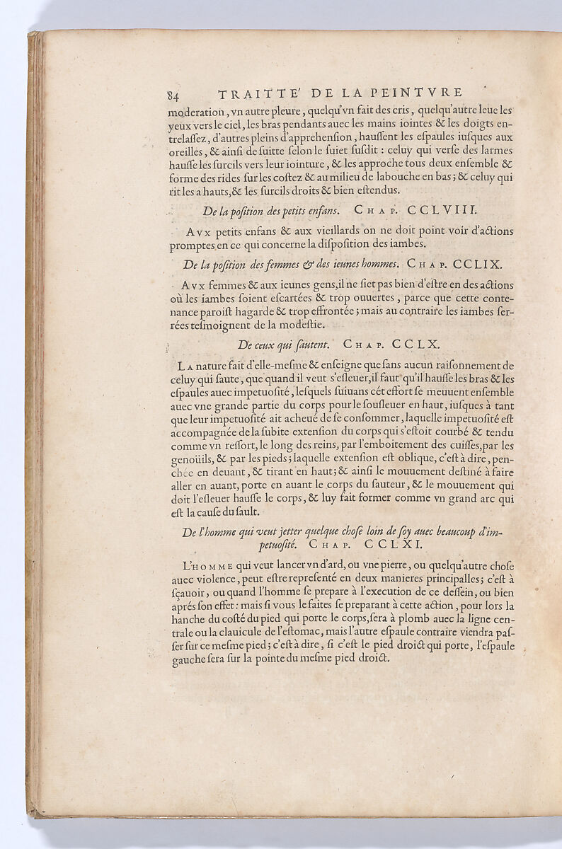 Traitté de la Peinture, Written by Leonardo da Vinci (Italian, Vinci 1452–1519 Amboise), Printed book