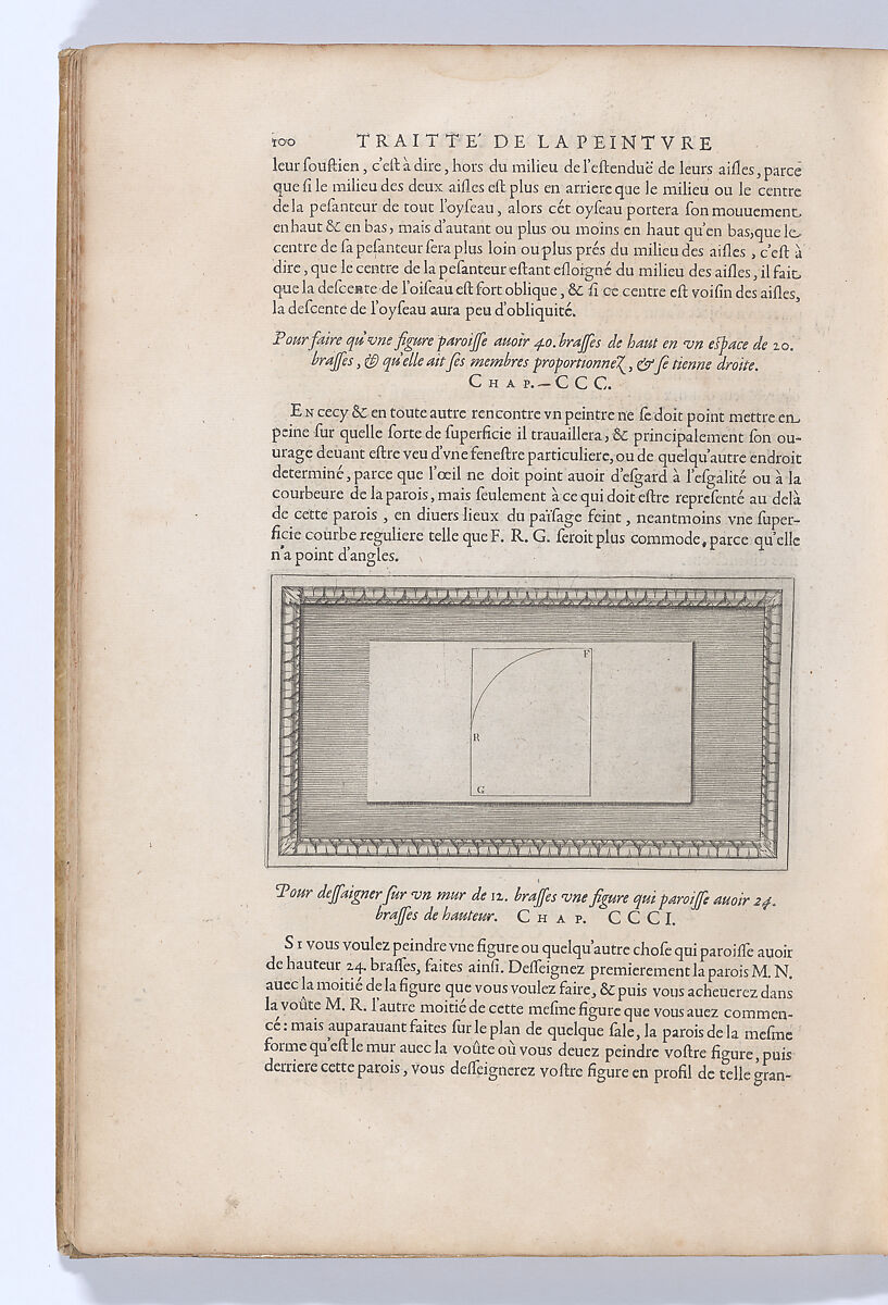 Traitté de la Peinture, Written by Leonardo da Vinci (Italian, Vinci 1452–1519 Amboise), Printed book