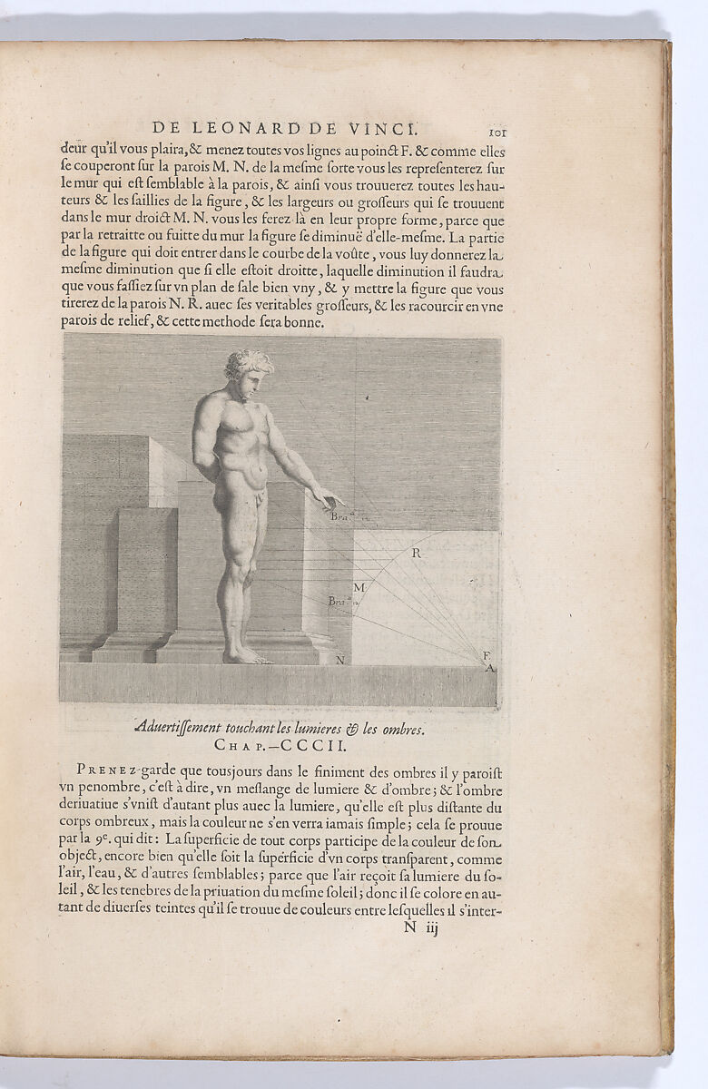 Traitté de la Peinture, Written by Leonardo da Vinci (Italian, Vinci 1452–1519 Amboise), Printed book