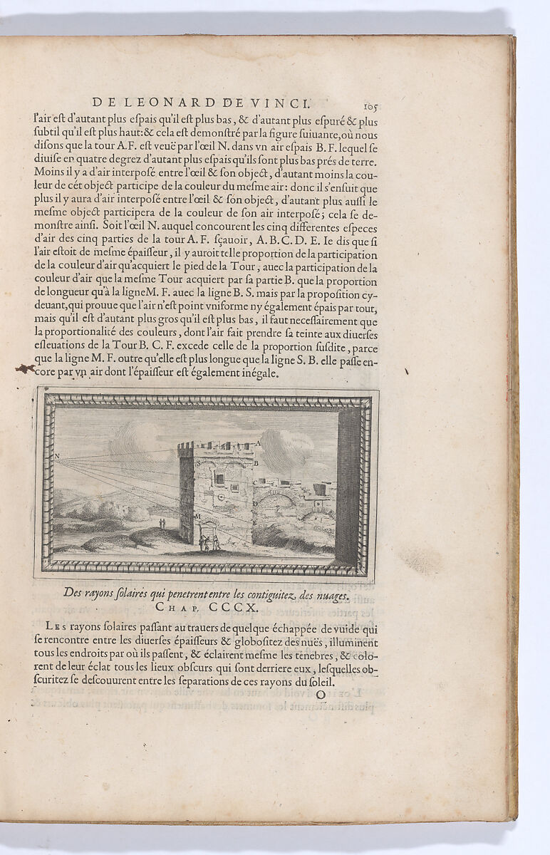 Traitté de la Peinture, Written by Leonardo da Vinci (Italian, Vinci 1452–1519 Amboise), Printed book