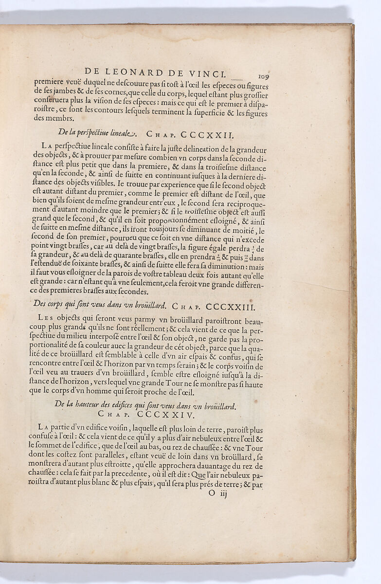 Traitté de la Peinture, Written by Leonardo da Vinci (Italian, Vinci 1452–1519 Amboise), Printed book