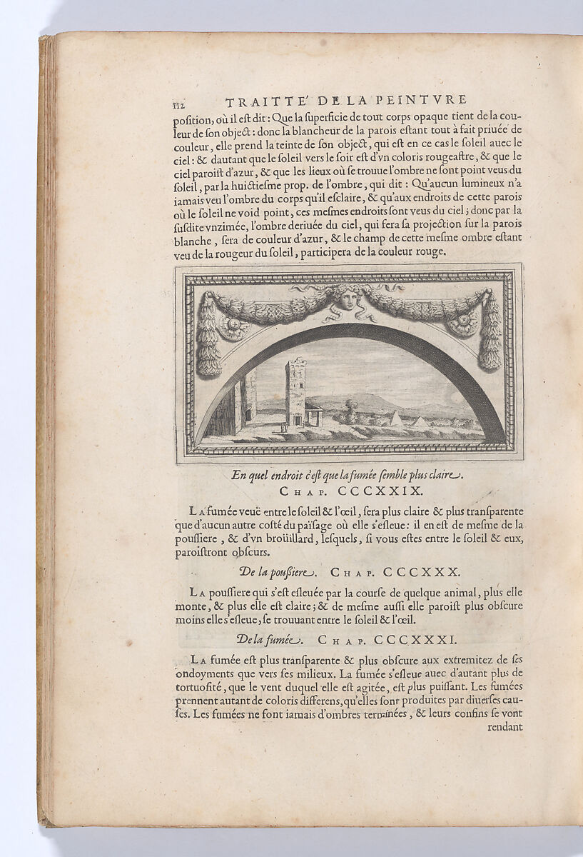 Traitté de la Peinture, Written by Leonardo da Vinci (Italian, Vinci 1452–1519 Amboise), Printed book