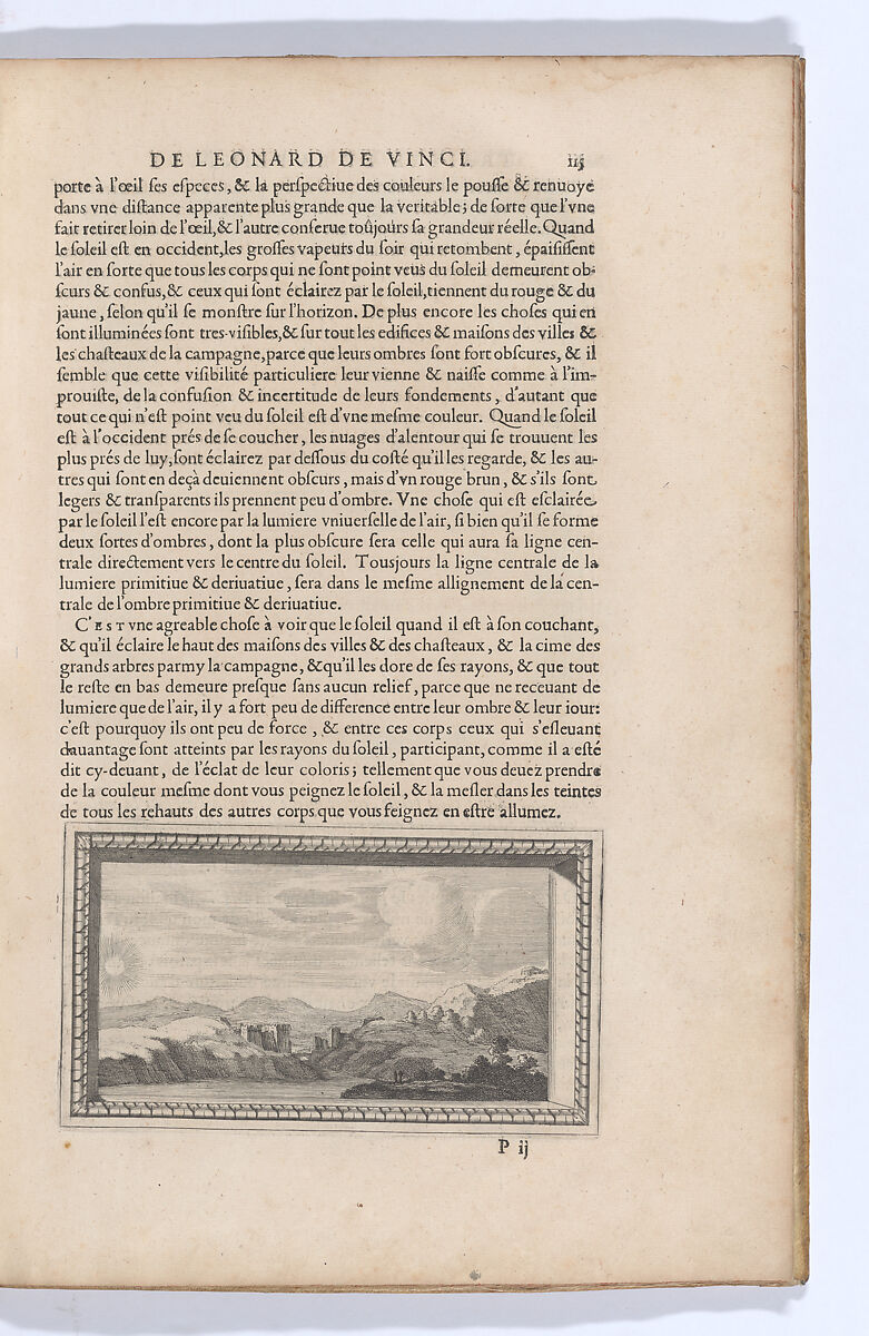 Traitté de la Peinture, Written by Leonardo da Vinci (Italian, Vinci 1452–1519 Amboise), Printed book